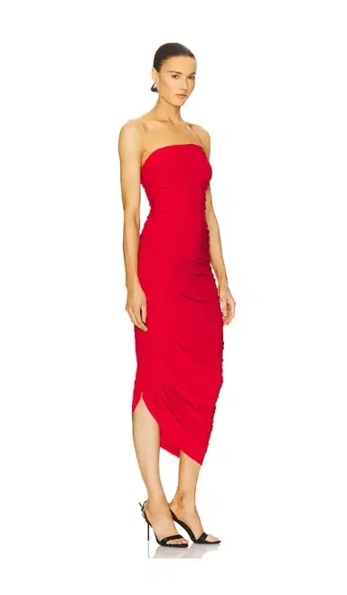 Norma Kamali Strapless Diana Gown | Thumbnail 2 Norma Kamali Strapless Diana Gown | Thumbnail 2