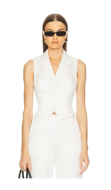 L'Academie Carinne Satin Vest Top | Thumbnail 1 L'Academie Carinne Satin Vest Top | Thumbnail 1