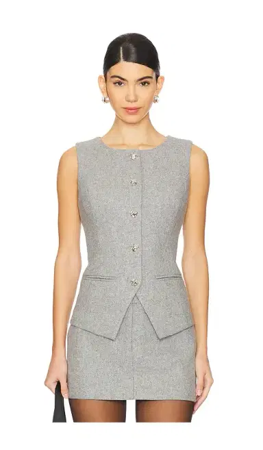 Line & Dot Damson Vest | Thumbnail 1 Line & Dot Damson Vest | Thumbnail 1