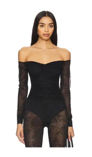 AFRM Odilla Lace Combo Top | Thumbnail 1 AFRM Odilla Lace Combo Top | Thumbnail 1