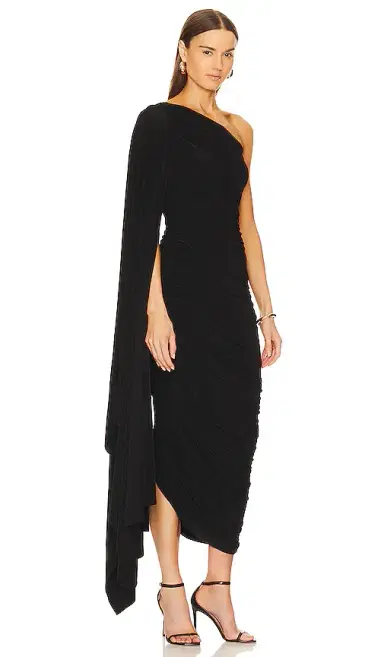 Norma Kamali Diana Gown W/ Sleeve | Thumbnail 2 Norma Kamali Diana Gown W/ Sleeve | Thumbnail 2