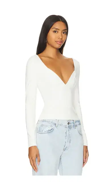 Free People x Intimately FP Duo Corset Long Sleeve Cami In | Thumbnail 2 Free People x Intimately FP Duo Corset Long Sleeve Cami In | Thumbnail 2