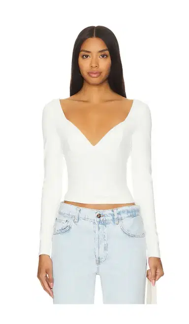 Free People x Intimately FP Duo Corset Long Sleeve Cami In | Thumbnail 1 Free People x Intimately FP Duo Corset Long Sleeve Cami In | Thumbnail 1