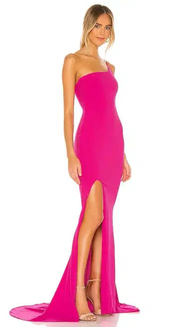 Nookie x REVOLVE Jasmine One Shoulder Gown | Thumbnail 2 Nookie x REVOLVE Jasmine One Shoulder Gown | Thumbnail 2
