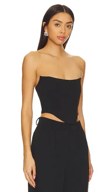 Amanda Uprichard Sabine Crop Top | Thumbnail 2 Amanda Uprichard Sabine Crop Top | Thumbnail 2