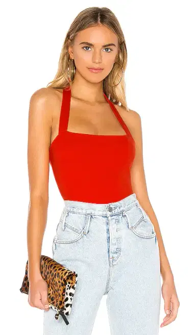 superdown Reece Halter Bodysuit | Thumbnail 1 superdown Reece Halter Bodysuit | Thumbnail 1