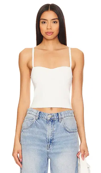 Camila Coelho Jade Knit Bustier | Thumbnail 1 Camila Coelho Jade Knit Bustier | Thumbnail 1