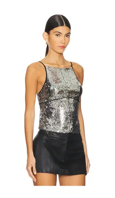 Free People James Sequin Tank | Thumbnail 2 Free People James Sequin Tank | Thumbnail 2