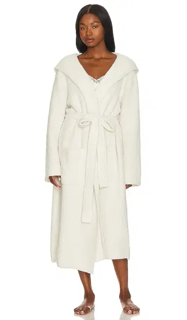 Barefoot Dreams CozyChic Ribbed Hooded Robe | Thumbnail 2 Barefoot Dreams CozyChic Ribbed Hooded Robe | Thumbnail 2