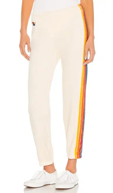 Aviator Nation 5 Stripe Sweatpant | Thumbnail 1 Aviator Nation 5 Stripe Sweatpant | Thumbnail 1