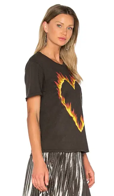 Lauren Moshi Croft Fire Heart Tee | Thumbnail 2 Lauren Moshi Croft Fire Heart Tee | Thumbnail 2