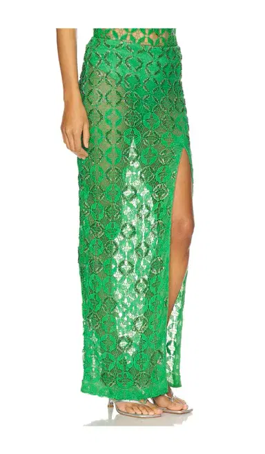 LA FUORI Mossy Meadow Skirt | Thumbnail 2 LA FUORI Mossy Meadow Skirt | Thumbnail 2