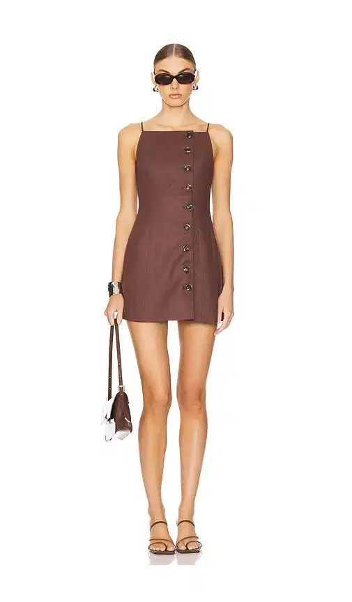 Allegra Linen Mini Dress Allegra Linen Mini Dress