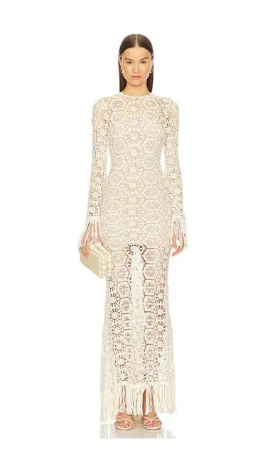 Bronx and Banco Maia Fringe Gown | Thumbnail 1 Bronx and Banco Maia Fringe Gown | Thumbnail 1
