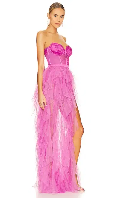 For Love & Lemons X REVOLVE Bustier Gown | Thumbnail 2 For Love & Lemons X REVOLVE Bustier Gown | Thumbnail 2