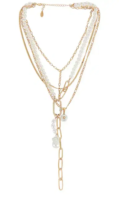 8 Other Reasons Pearl Lariat Necklace | Thumbnail 1 8 Other Reasons Pearl Lariat Necklace | Thumbnail 1