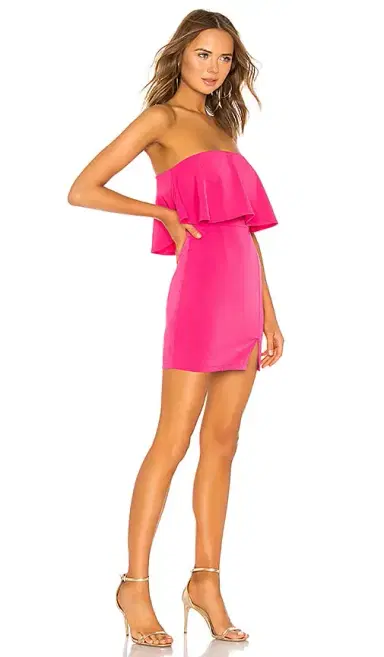 superdown Catalina Ruffle Tube Mini Dress | Thumbnail 2 superdown Catalina Ruffle Tube Mini Dress | Thumbnail 2