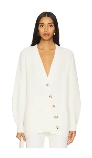 525 America Evelyn Asymmetrical Luxe Oversized Cardi | Thumbnail 1 525 America Evelyn Asymmetrical Luxe Oversized Cardi | Thumbnail 1