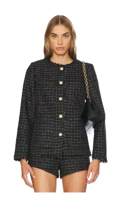 Line & Dot Knox Tweed Jacket | Thumbnail 1 Line & Dot Knox Tweed Jacket | Thumbnail 1