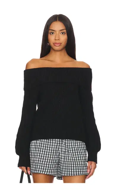 525 Marisa Off Shoulder Relaxed Pullover | Thumbnail 1 525 Marisa Off Shoulder Relaxed Pullover | Thumbnail 1