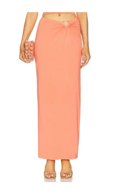 GOOD AMERICAN Stretch Jersey Maxi Skirt | Thumbnail 1 GOOD AMERICAN Stretch Jersey Maxi Skirt | Thumbnail 1