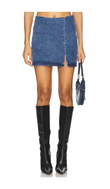 Good American Denim Mini Skirt | Thumbnail 1 Good American Denim Mini Skirt | Thumbnail 1