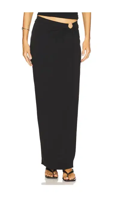 Good American Stretch Jersey Maxi Skirt | Thumbnail 1 Good American Stretch Jersey Maxi Skirt | Thumbnail 1