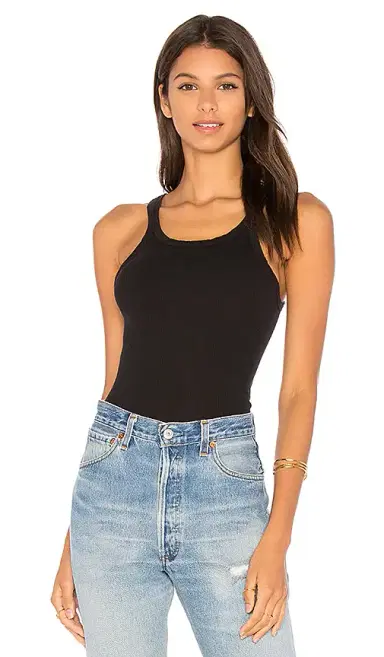 RE/DONE x Hanes Ribbed Tank | Thumbnail 1 RE/DONE x Hanes Ribbed Tank | Thumbnail 1