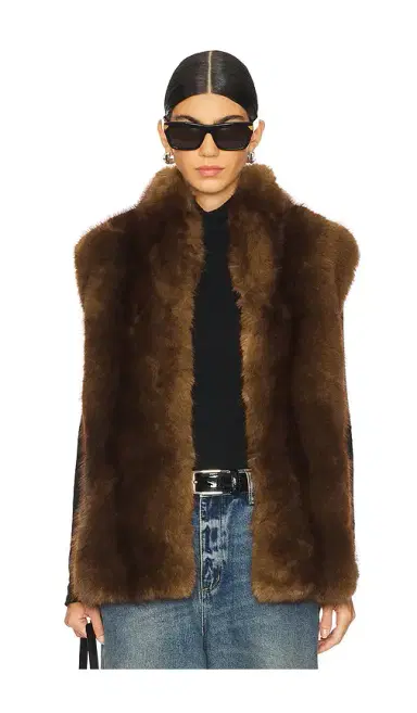 Apparis Laila Mink Vest | Thumbnail 1 Apparis Laila Mink Vest | Thumbnail 1