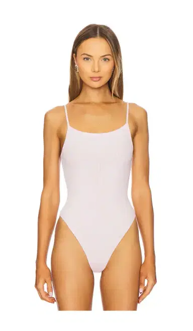 Lovers and Friends Ribbed Square Neck Bodysuit | Thumbnail 2 Lovers and Friends Ribbed Square Neck Bodysuit | Thumbnail 2