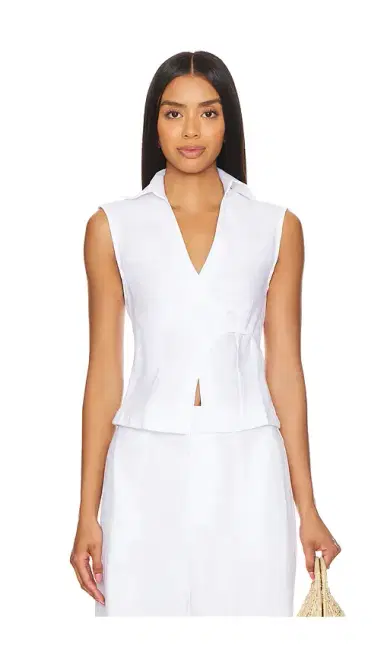 FAITHFULL Antibes Sleeveless Wrap Shirt | Thumbnail 1 FAITHFULL Antibes Sleeveless Wrap Shirt | Thumbnail 1