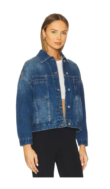 Free People x We The Free Opal Swing Denim Jacket | Thumbnail 2 Free People x We The Free Opal Swing Denim Jacket | Thumbnail 2
