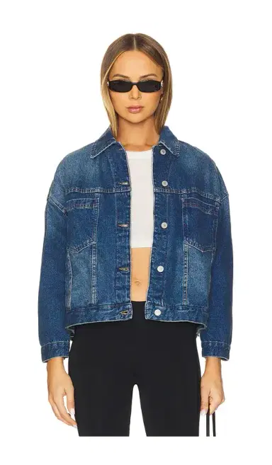 Free People x We The Free Opal Swing Denim Jacket | Thumbnail 1 Free People x We The Free Opal Swing Denim Jacket | Thumbnail 1