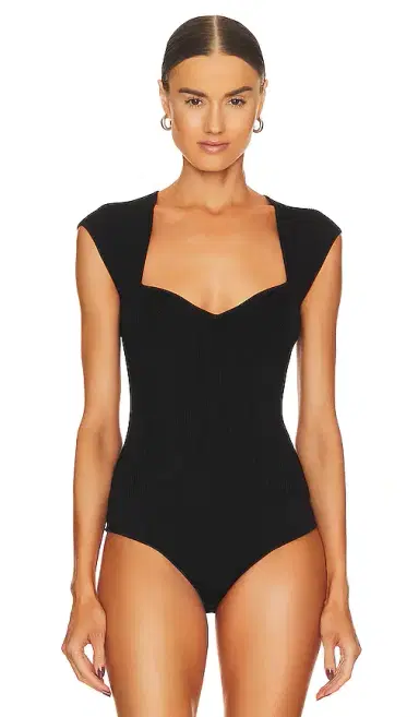 Simkhai Barbara Sweetheart Bodysuit | Thumbnail 2 Simkhai Barbara Sweetheart Bodysuit | Thumbnail 2