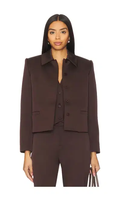 SEROYA Bex Satin Jacket | Thumbnail 1 SEROYA Bex Satin Jacket | Thumbnail 1