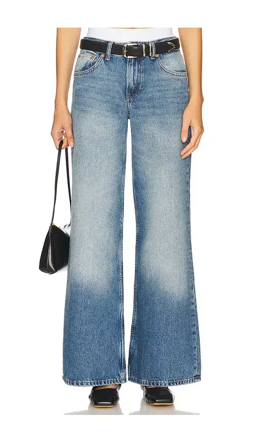 Rhue Low Rise Wide Jeans Rhue Low Rise Wide Jeans