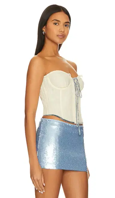 GUIZIO Pintuck Corset | Thumbnail 2 GUIZIO Pintuck Corset | Thumbnail 2