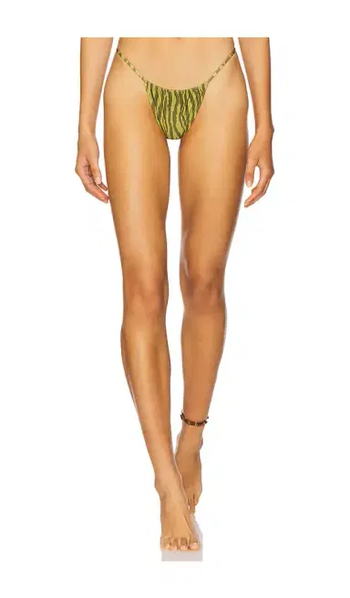 Indah Jane Skimpy Printed Fixed Sides String Bikini Bottom | Thumbnail 1 Indah Jane Skimpy Printed Fixed Sides String Bikini Bottom | Thumbnail 1