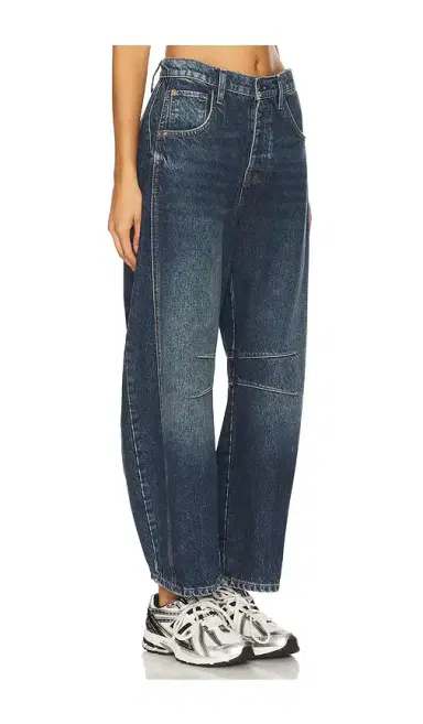 Free People x We The Free Good Luck Mid Rise Barrel Jeans | Thumbnail 2 Free People x We The Free Good Luck Mid Rise Barrel Jeans | Thumbnail 2