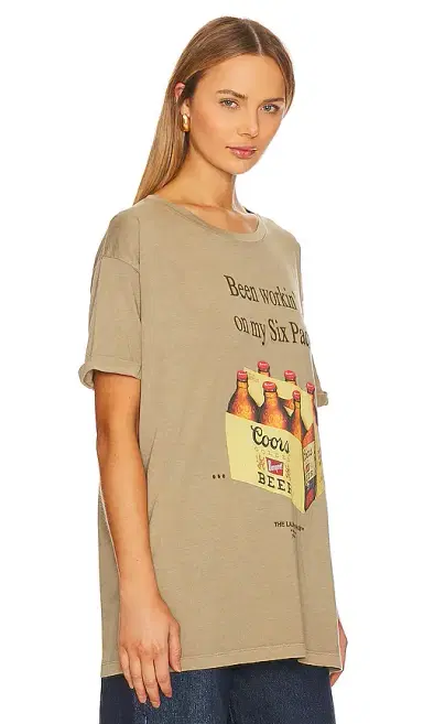 The Laundry Room Coors Six Pack Oversized Tee | Thumbnail 2 The Laundry Room Coors Six Pack Oversized Tee | Thumbnail 2