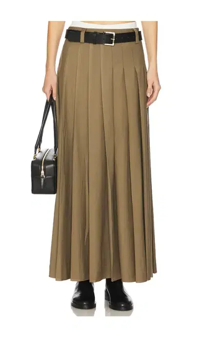 Courtney Zheng Heidi Pleated Maxi Skirt | Thumbnail 1 Courtney Zheng Heidi Pleated Maxi Skirt | Thumbnail 1