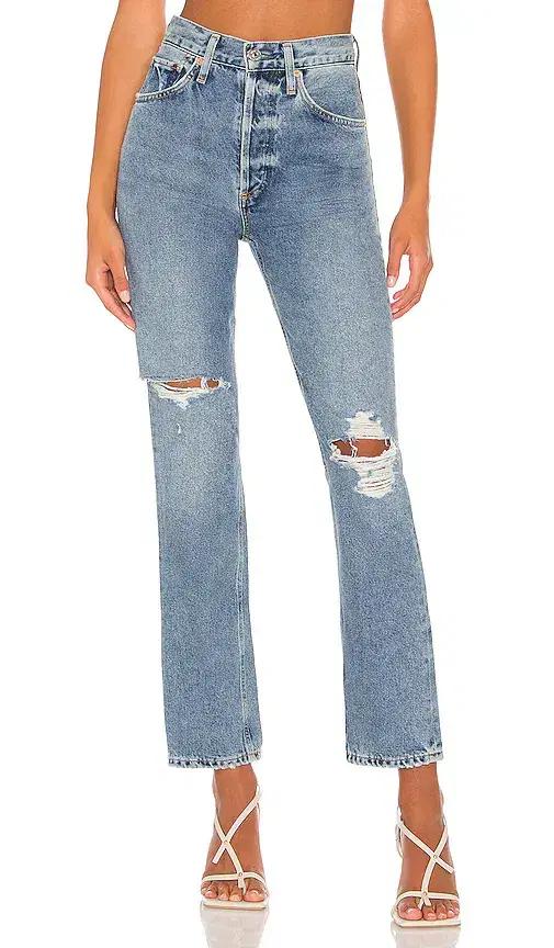 Sabine High Rise Straight Jeans Sabine High Rise Straight Jeans