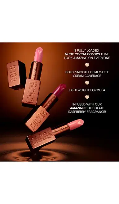 Too Faced Cocoa Bold Lipstick | Thumbnail 2 Too Faced Cocoa Bold Lipstick | Thumbnail 2