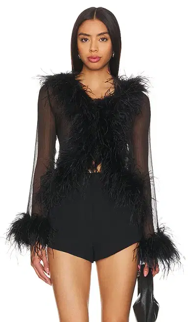 Bubish Gigi Feather Blouse | Thumbnail 1 Bubish Gigi Feather Blouse | Thumbnail 1