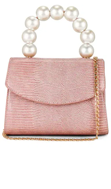 olga berg Peta Pearl Handle Bag | Thumbnail 1 olga berg Peta Pearl Handle Bag | Thumbnail 1