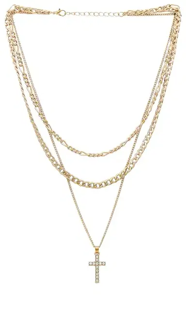 Amber Sceats x REVOLVE Cross Layered Necklace | Thumbnail 1 Amber Sceats x REVOLVE Cross Layered Necklace | Thumbnail 1