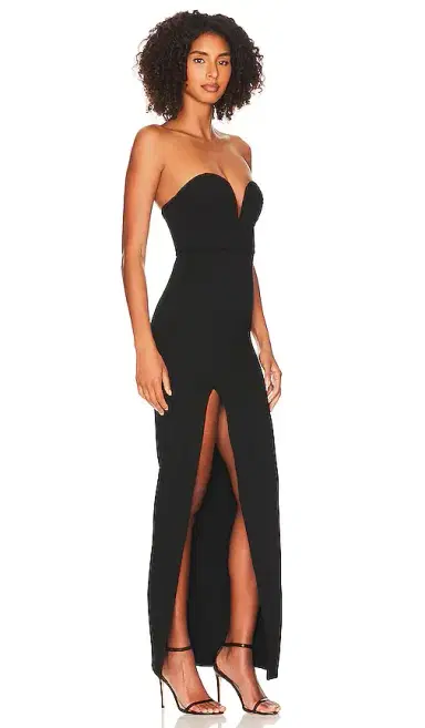 superdown Gianna Sweetheart Slit Gown | Thumbnail 2 superdown Gianna Sweetheart Slit Gown | Thumbnail 2