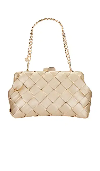 olga berg Quinn Woven Clutch | Thumbnail 1 olga berg Quinn Woven Clutch | Thumbnail 1