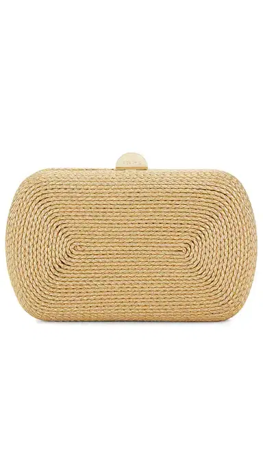 olga berg Martina Coiled Rope Clutch | Thumbnail 1 olga berg Martina Coiled Rope Clutch | Thumbnail 1