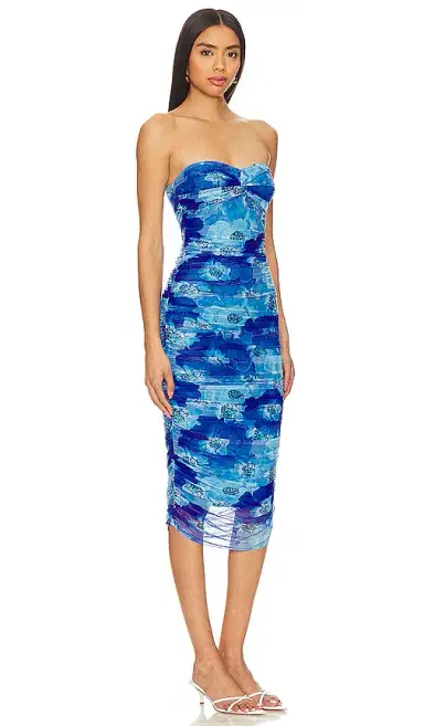 MORE TO COME Micayla Ruched Dress | Thumbnail 2 MORE TO COME Micayla Ruched Dress | Thumbnail 2
